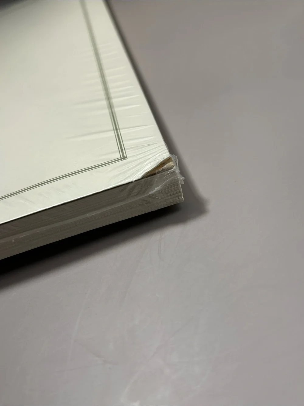 Geographics 100 Letterhead Paper - Cream with Gold Leaf